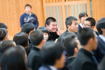 学校と地域を結ぶコンサート in 椎葉村立椎葉中学校