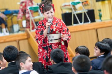 学校と地域を結ぶコンサート in 椎葉村立椎葉中学校