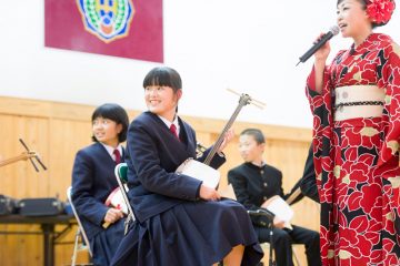 学校と地域を結ぶコンサート in 椎葉村立椎葉中学校