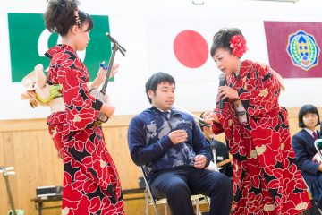 学校と地域を結ぶコンサート in 椎葉村立椎葉中学校