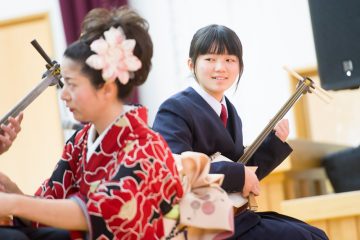 学校と地域を結ぶコンサート in 椎葉村立椎葉中学校