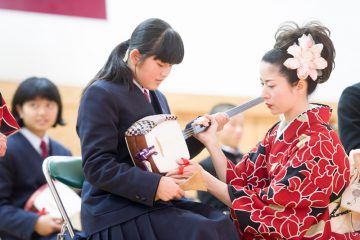 学校と地域を結ぶコンサート in 椎葉村立椎葉中学校