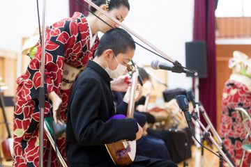 学校と地域を結ぶコンサート in 椎葉村立椎葉中学校