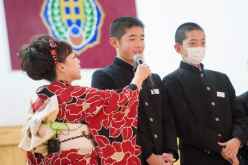 学校と地域を結ぶコンサート in 椎葉村立椎葉中学校