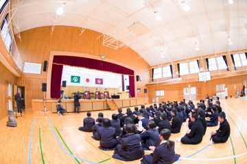 学校と地域を結ぶコンサート in 椎葉村立椎葉中学校