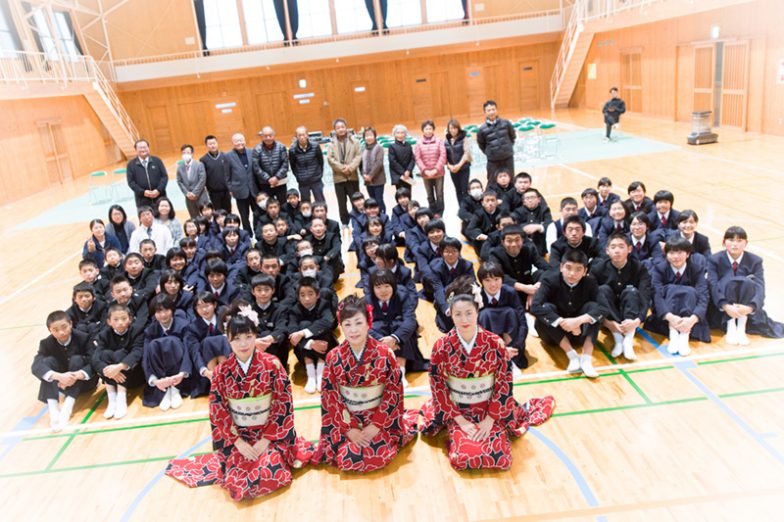 学校と地域を結ぶコンサート in 椎葉村立椎葉中学校