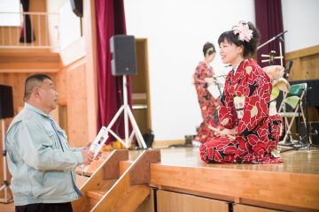 学校と地域を結ぶコンサート in 椎葉村立椎葉中学校