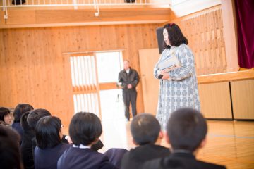 学校と地域を結ぶコンサート in 椎葉村立椎葉中学校