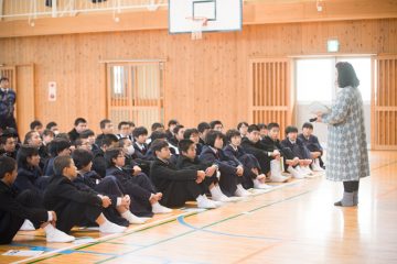 学校と地域を結ぶコンサート in 椎葉村立椎葉中学校