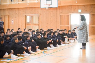 学校と地域を結ぶコンサート in 椎葉村立椎葉中学校