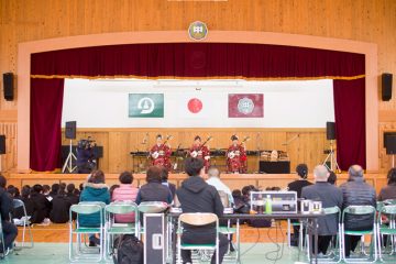 学校と地域を結ぶコンサート in 椎葉村立椎葉中学校