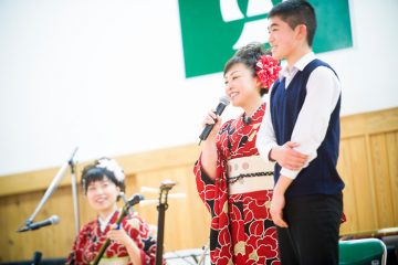 学校と地域を結ぶコンサート in 椎葉村立椎葉中学校