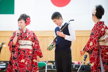 学校と地域を結ぶコンサート in 椎葉村立椎葉中学校