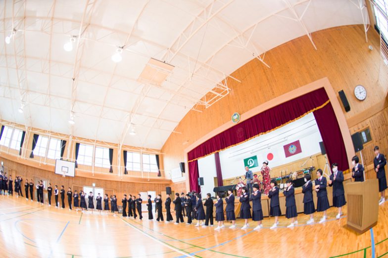 学校と地域を結ぶコンサート in 椎葉村立椎葉中学校