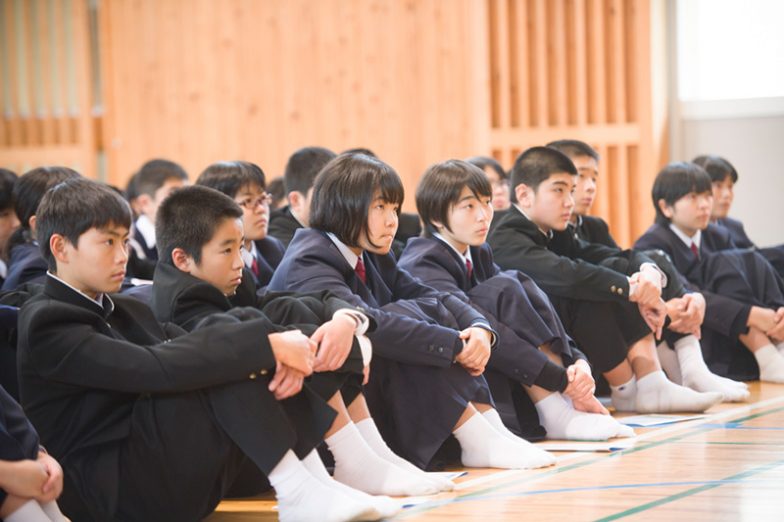 学校と地域を結ぶコンサート in 椎葉村立椎葉中学校