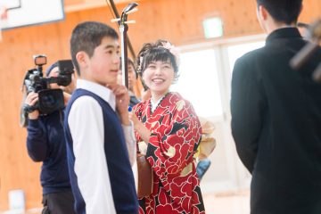 学校と地域を結ぶコンサート in 椎葉村立椎葉中学校