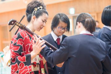 学校と地域を結ぶコンサート in 椎葉村立椎葉中学校