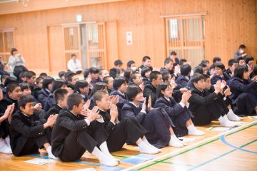 学校と地域を結ぶコンサート in 椎葉村立椎葉中学校