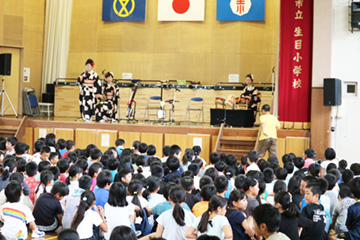 スクールコンサート in 宮崎市立生目小学校