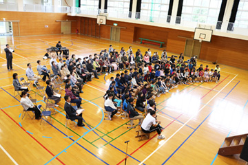 スクールコンサート in 対馬市立厳原（いづはら）北小学校