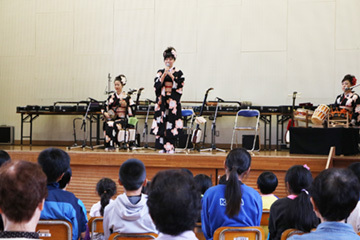 スクールコンサート in 対馬市立厳原（いづはら）北小学校