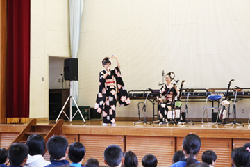 スクールコンサート in 対馬市立厳原（いづはら）北小学校