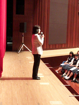 スクールコンサート in 宮崎県都城商業高等学校