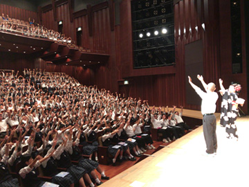 スクールコンサート in 宮崎県都城商業高等学校