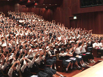 スクールコンサート in 宮崎県都城商業高等学校