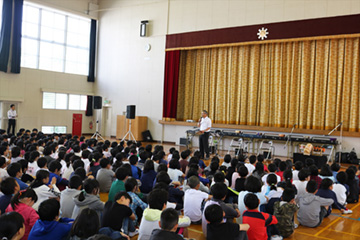 スクールコンサート in 壱岐市立盈科（えいか）小学校