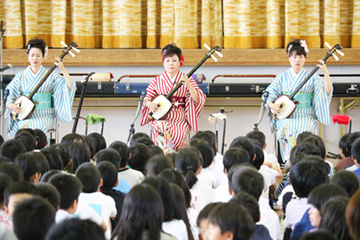 スクールコンサート in 壱岐市立盈科（えいか）小学校