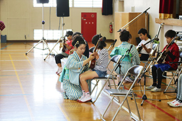 スクールコンサート in 壱岐市立盈科（えいか）小学校