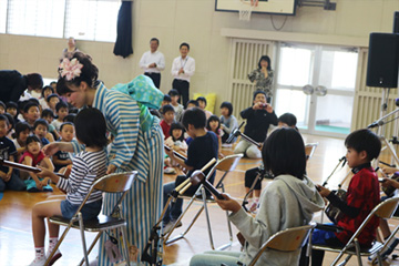 スクールコンサート in 壱岐市立盈科（えいか）小学校