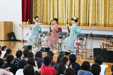 スクールコンサート in 壱岐市立盈科（えいか）小学校