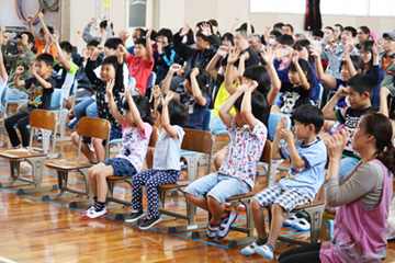 スクールコンサート in 壱岐市立初山（はつやま）小学校