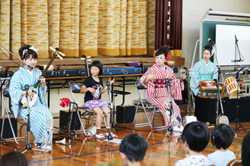 スクールコンサート in 壱岐市立初山（はつやま）小学校