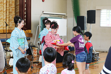 スクールコンサート in 壱岐市立初山（はつやま）小学校