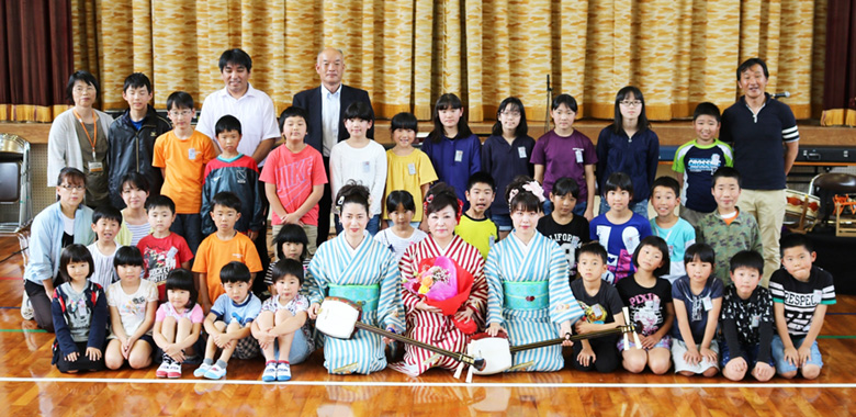 スクールコンサート in 壱岐市立初山（はつやま）小学校