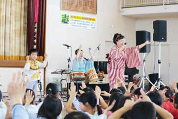 スクールコンサート in 壱岐市立志原（しわら）小学校