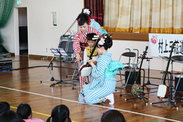 スクールコンサート in 壱岐市立志原（しわら）小学校