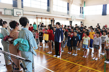 スクールコンサート in 壱岐市立志原（しわら）小学校