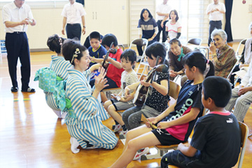 スクールコンサート in 壱岐市立三島（みしま）小学校