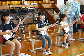 スクールコンサート in 壱岐市立三島（みしま）小学校