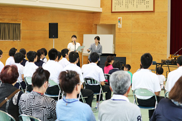 スクールコンサート in 長崎県立ろう学校