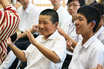 スクールコンサート in 長崎県立ろう学校