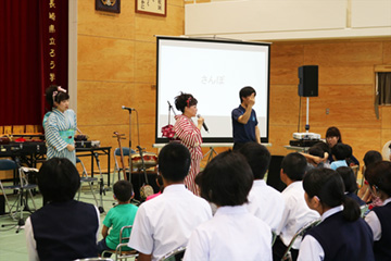 スクールコンサート in 長崎県立ろう学校