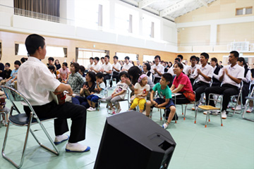 スクールコンサート in 長崎県立ろう学校