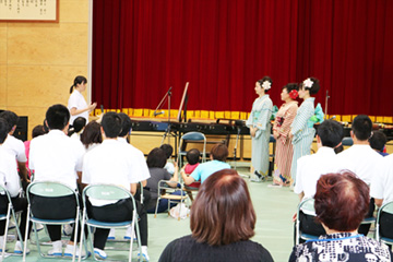 スクールコンサート in 長崎県立ろう学校