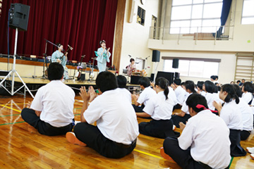 スクールコンサート in 長崎県立佐世保特別支援学校