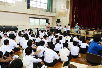 スクールコンサート in 長崎県立佐世保特別支援学校